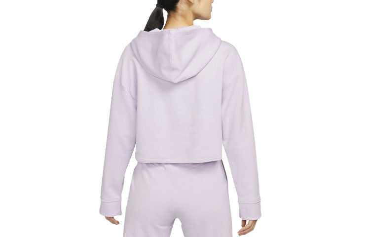 (WMNS) Nike Yoga Luxe Hoodie Pink/Purple DM6982-530