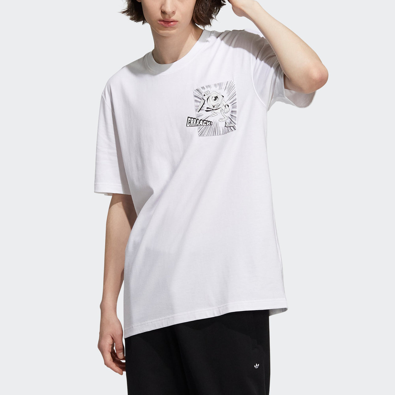 adidas originals x Disney Manga Ss Tee 1 Sports Short Sleeve Men's White HD9073