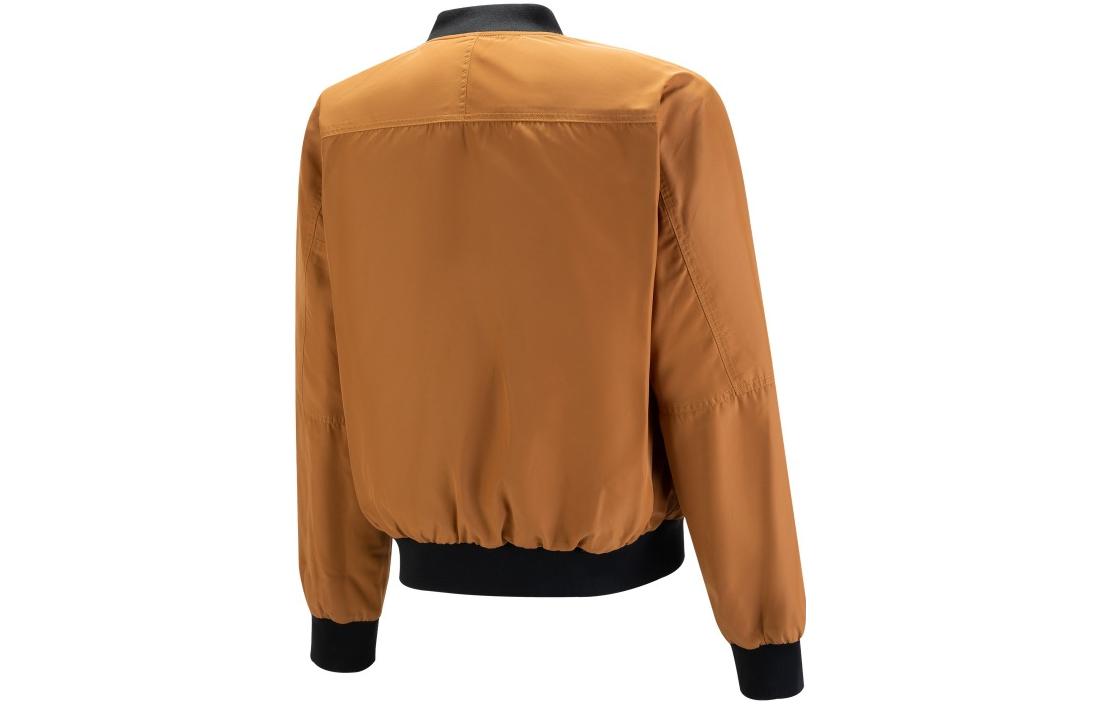 PUMA Logo Multi Pocket Jacket 'Brown' 535584-74