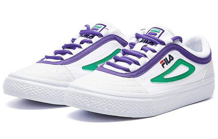 (WMNS) FILA Light Weight Casual Shoes White/Green/Purple F12W034423FWG
