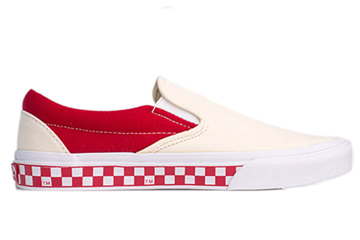 Vans Classic Slip-On 'Checker - Racing Red' VN0A38F7OWM