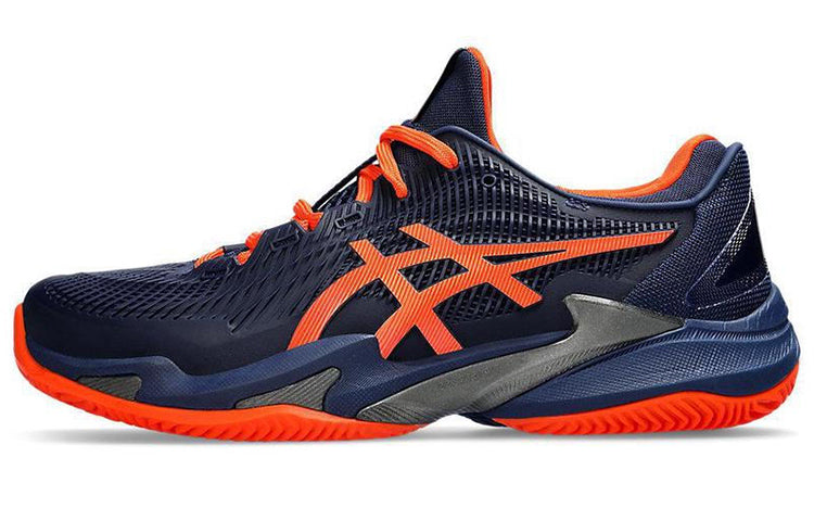 ASICS Court FF 3 Clay 'Dark Blue Orange' 1041A371-401