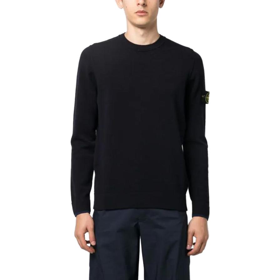 STONE ISLAND Wool Knit 'Black' 7915526A1-V0020