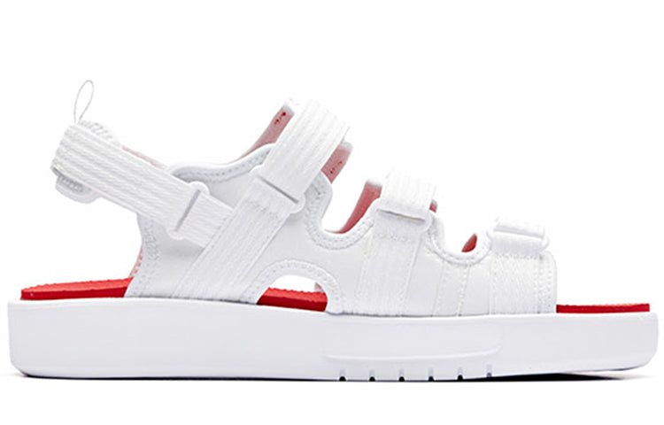 (WMNS) ANTA x Coca Cola Beach Sandals 'White Red' 92926971A-9