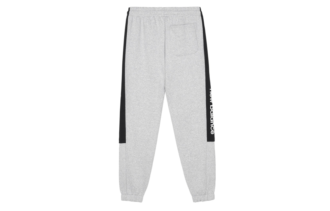 New Balance Cotton Sport Joggers 'Grey Black' AMP03344-AG