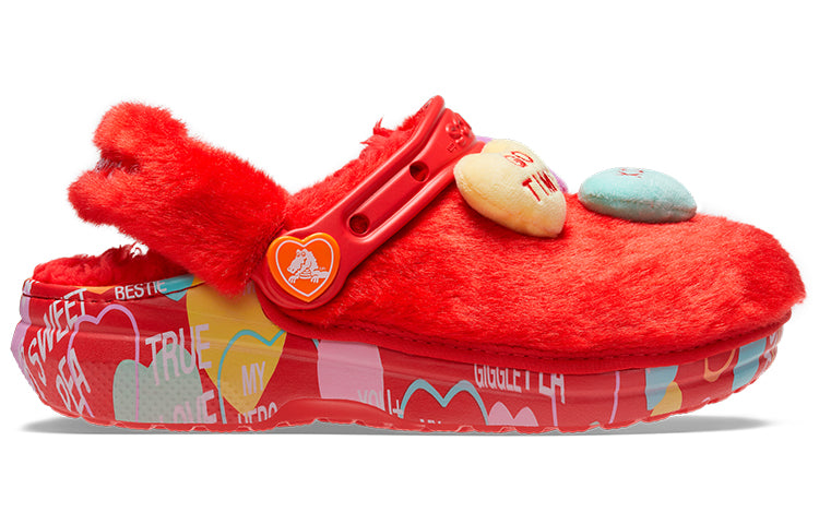 Crocs Sweethearts x Clog Classic Fur 'Valentine's Day' 207741-610