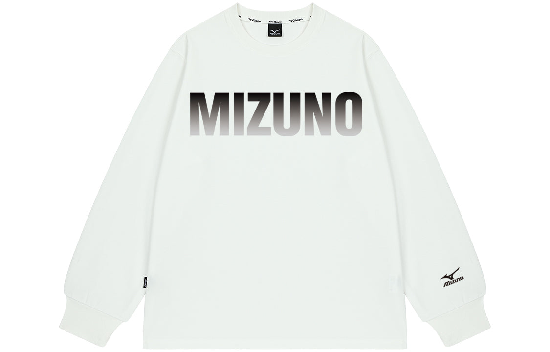 Mizuno Graphic Long Sleeve T-shirt 'White' A2CA2A03