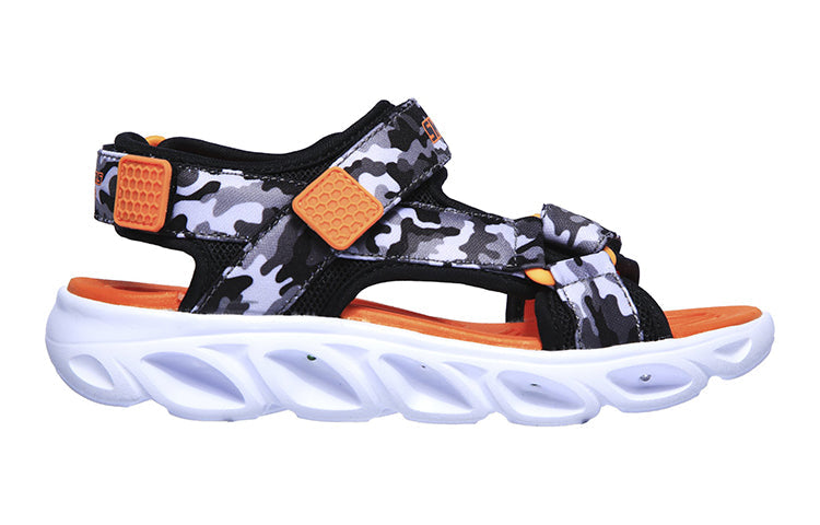 Skechers Hypno Splash Sandals K Black/Orange 400077L-BGOR