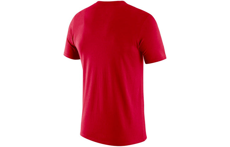 Nike NBA Toronto Raptors Dri-Fit Casual Sports Round Neck Short Sleeve Red AT0450-657