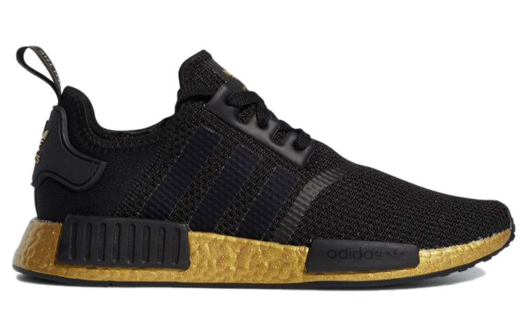 adidas NMD_R1 STLT Primeknit 'Black Gold Metallic' FW7572