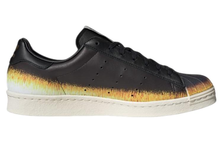 adidas originals Superstar 80s x Han Meilin 'Black Yellow Orange' ID4385