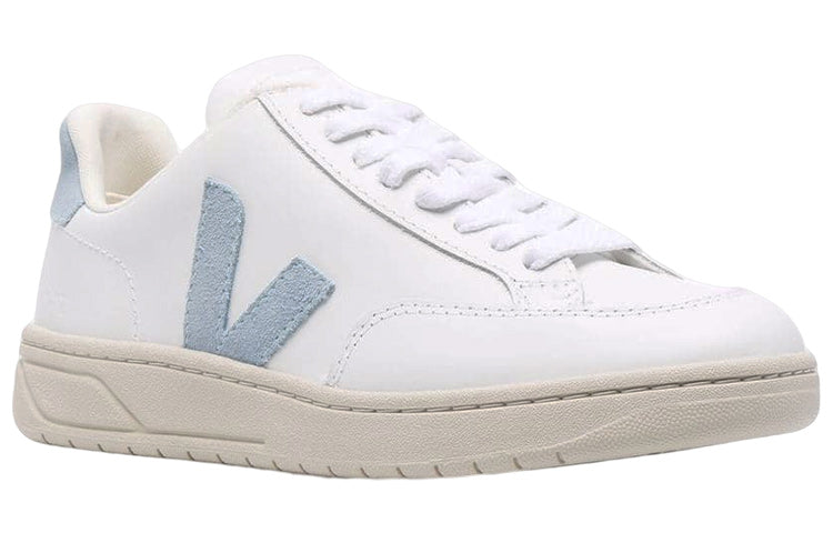 Veja V-12 Leather 'Extra White Steel' XD0202787A