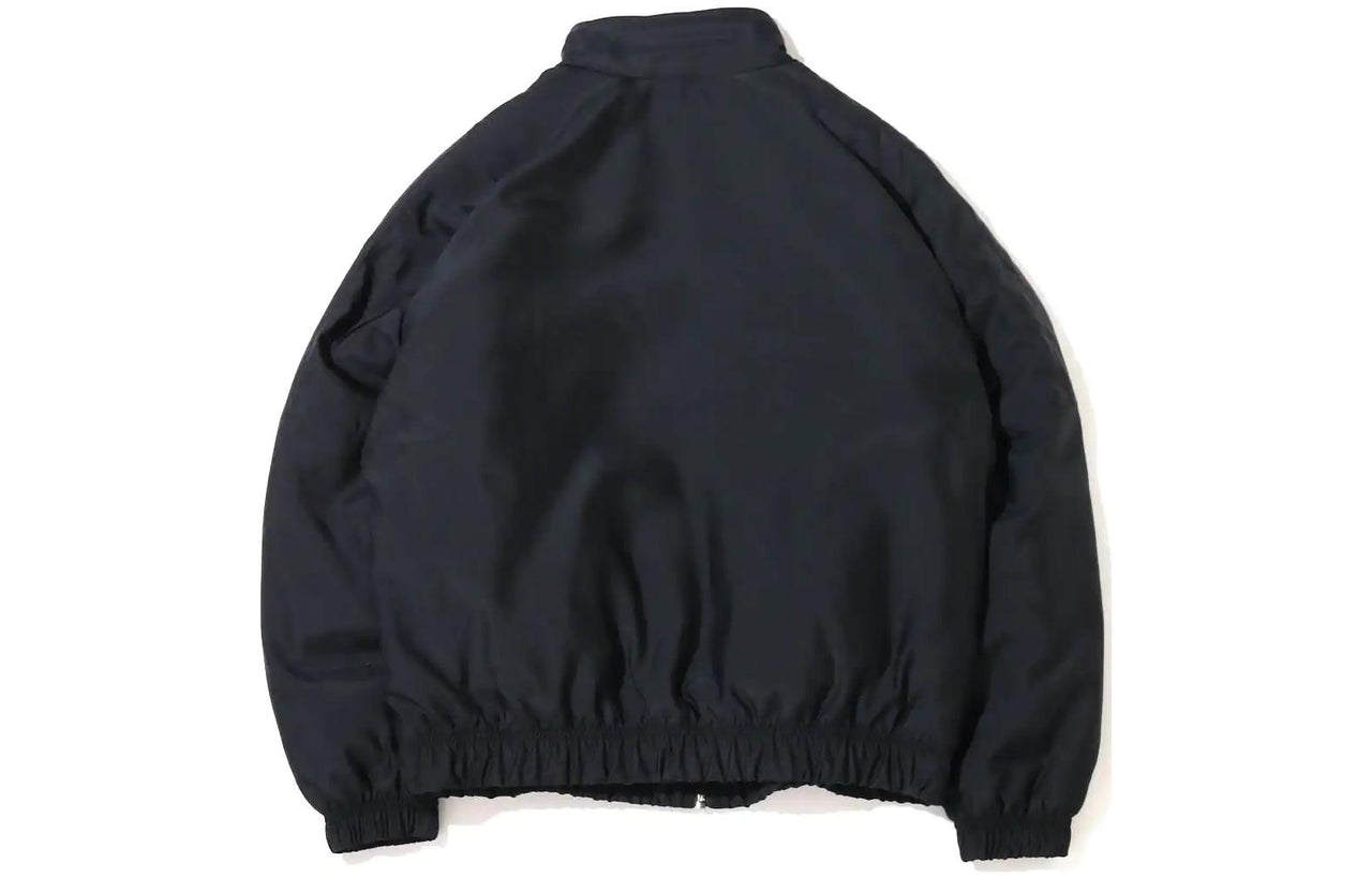 Nike Solid Color Long Sleeves Stand Collar Jacket Unisex Black DN1267-013