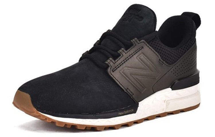 (WMNS) New Balance NB 574 Sport Sports Casual Shoes 'Black Gray' WS574DS