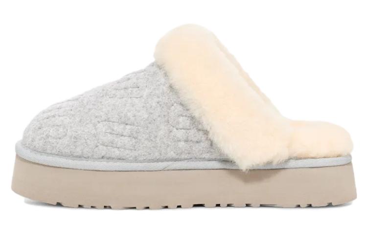 (WMNS) UGG Disquette Felted Slipper 'Grey' 1143986-GREY