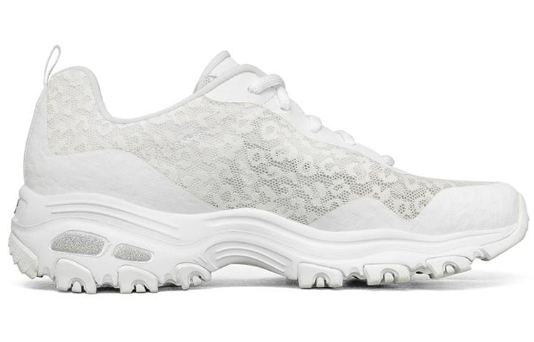 (WMNS) Skechers D'Lites 1.0 Fashion Low Chunky Shoes White 896002-WHT