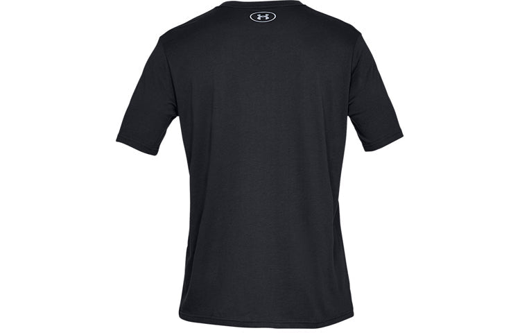 Men's Under Armour Team Issue Wordmark elastic Printing Short Sleeve Black 1329582-001