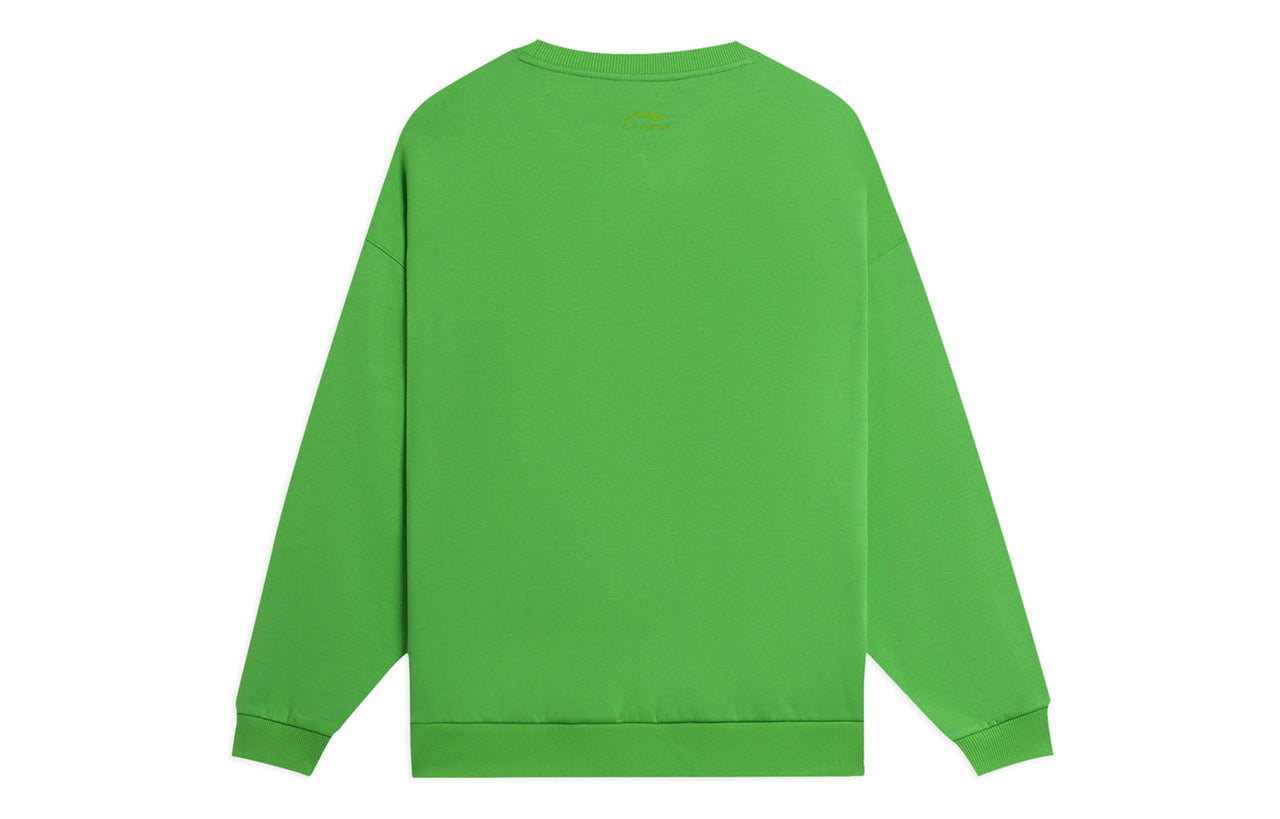 Li-Ning Anything Is Possible Graphic Sweatshirt 'Green' AWDSF75-10