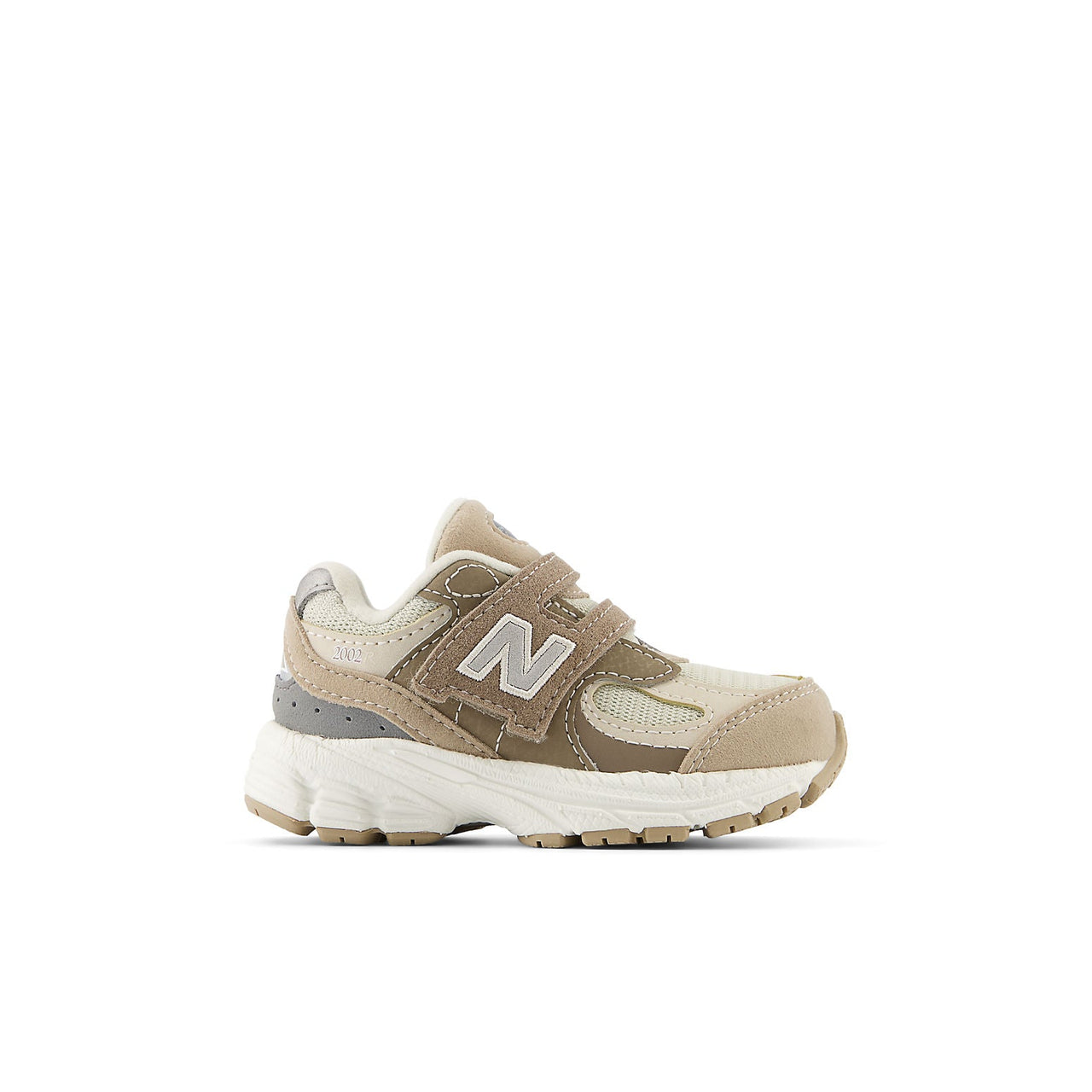 (TD) New Balance 2002R Hook & Loop 'Timberwolf Mushroom' IV2002SI