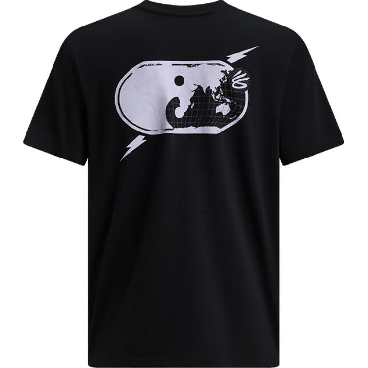 Under Armour Curry Tour Graphic T-shirt 'Black' 6001849-001