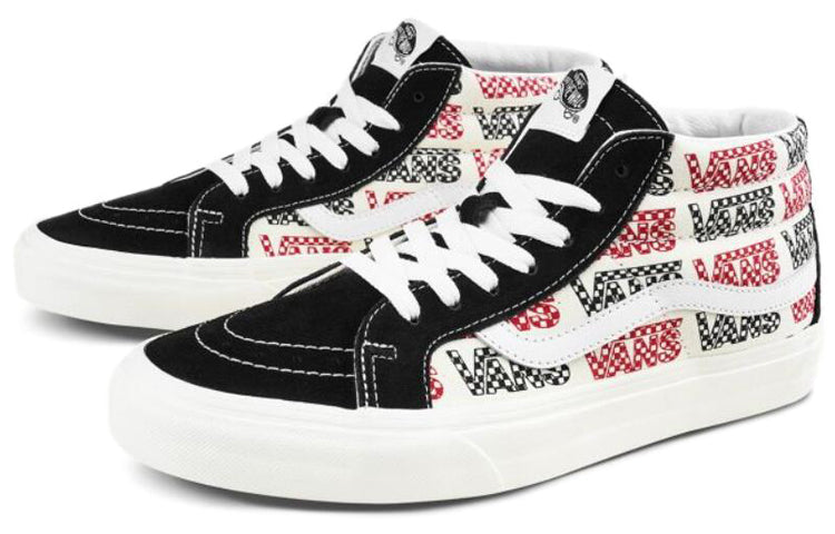 Vans SK8-Mid Reissue Black And White VN0A391F2BQ