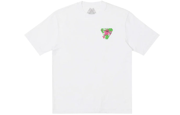 PALACE x M-Zone Crossover Small Tri-Ferg Pattern Short Sleeve Unisex White P20TS087