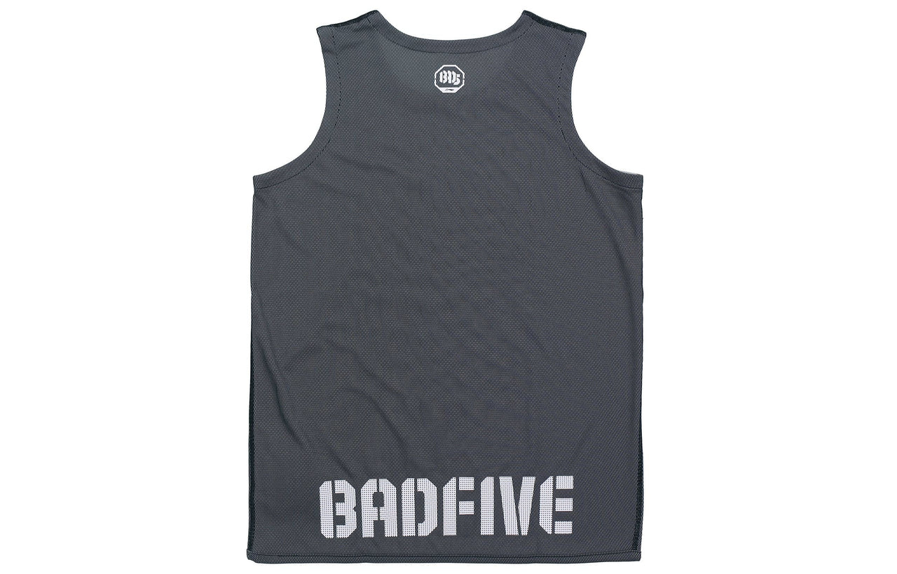Li-Ning BadFive Logo Basketball Competition Jersey 'Grey' AAYR207-4