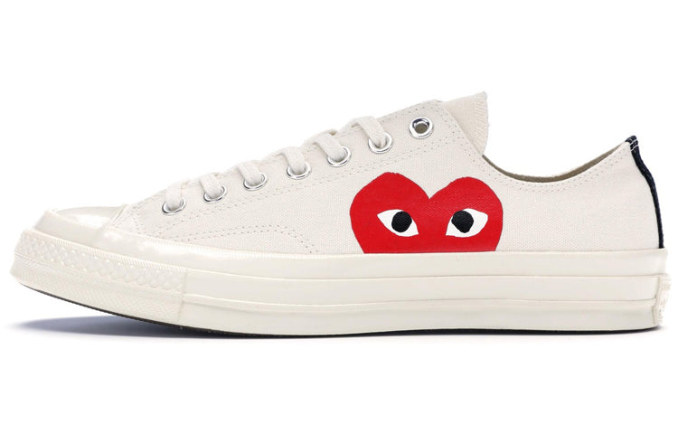 Converse x COMME des GARCONS PLAY Chuck 70 Ox 'White' 150207C