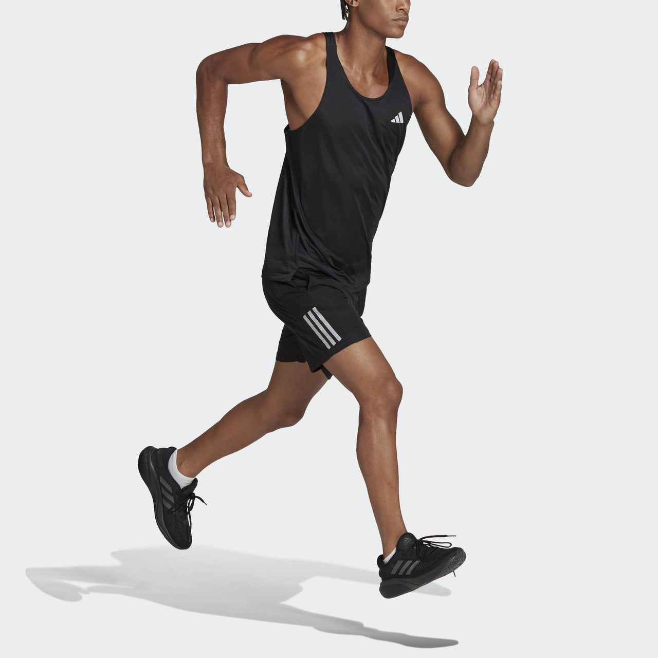 adidas Own the Run Singlet 'Black' HM8437