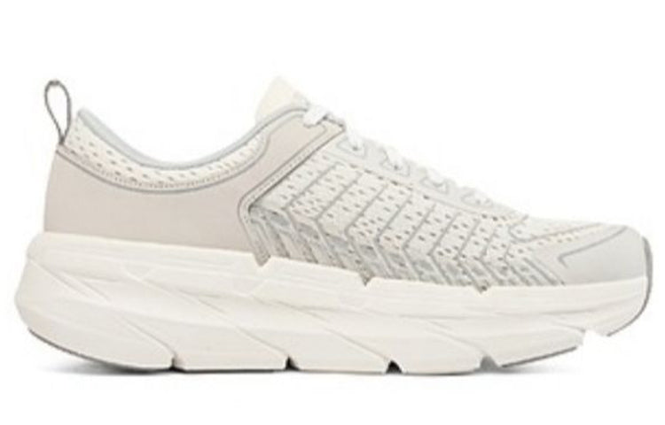 (WMNS) Skechers Max Cushioning Premier Low-Top Running Shoes White/Grey 128254-WGY