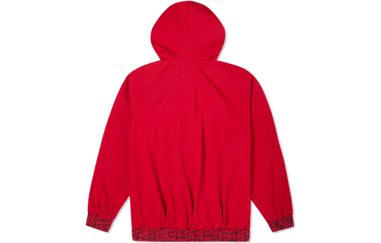 (WMNS) Converse New Year Series Tiger Stripes Hoodie Red 10024158-A01
