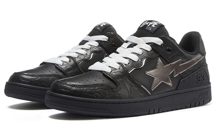 A BATHING APE Sk8 Sta Black 1H80-191-012