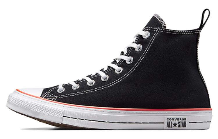 Converse Chuck Taylor All Star High Crafted Stitch Shoes 'Black White' A04502C