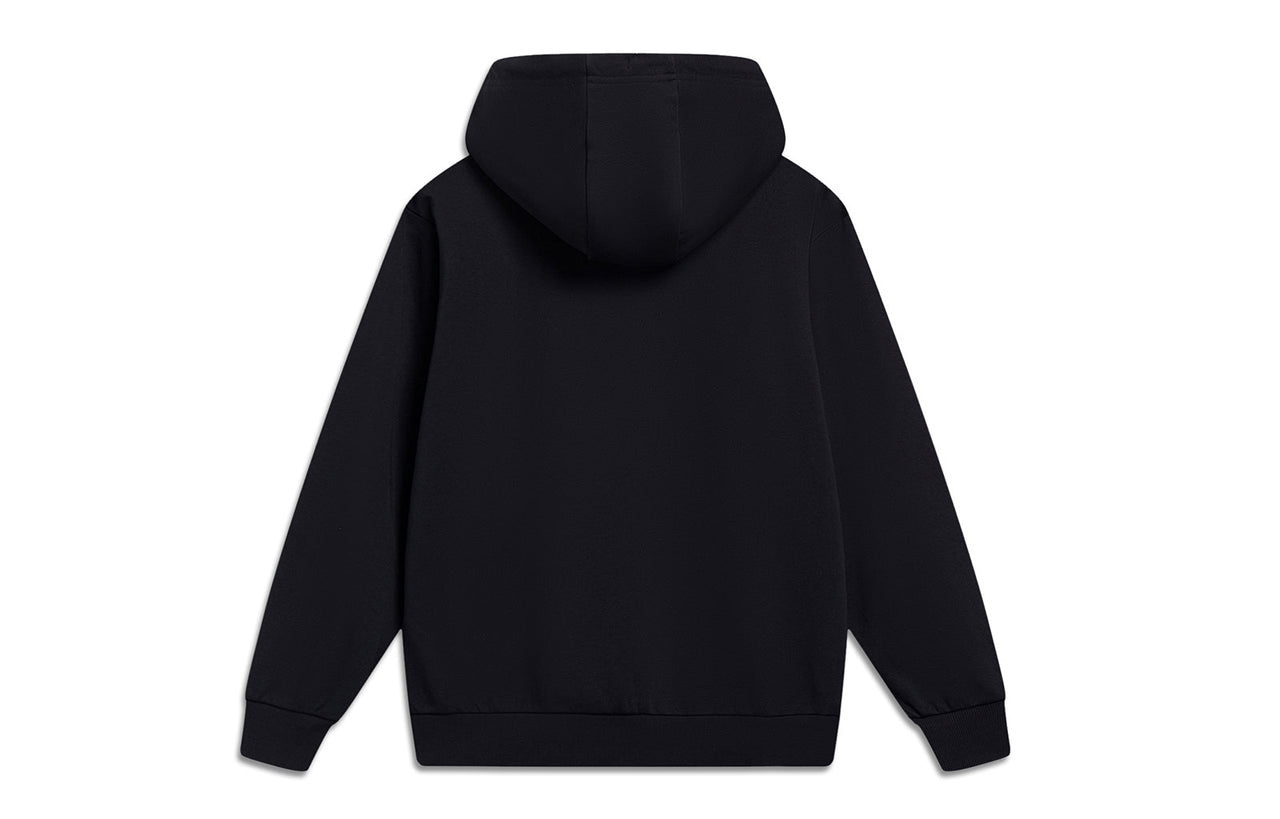 Li-Ning Essential Graphic Hoodie 'Black' AWDT601-1