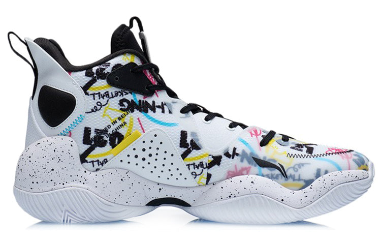 Li-Ning High-Top White/Black ABPR067-4