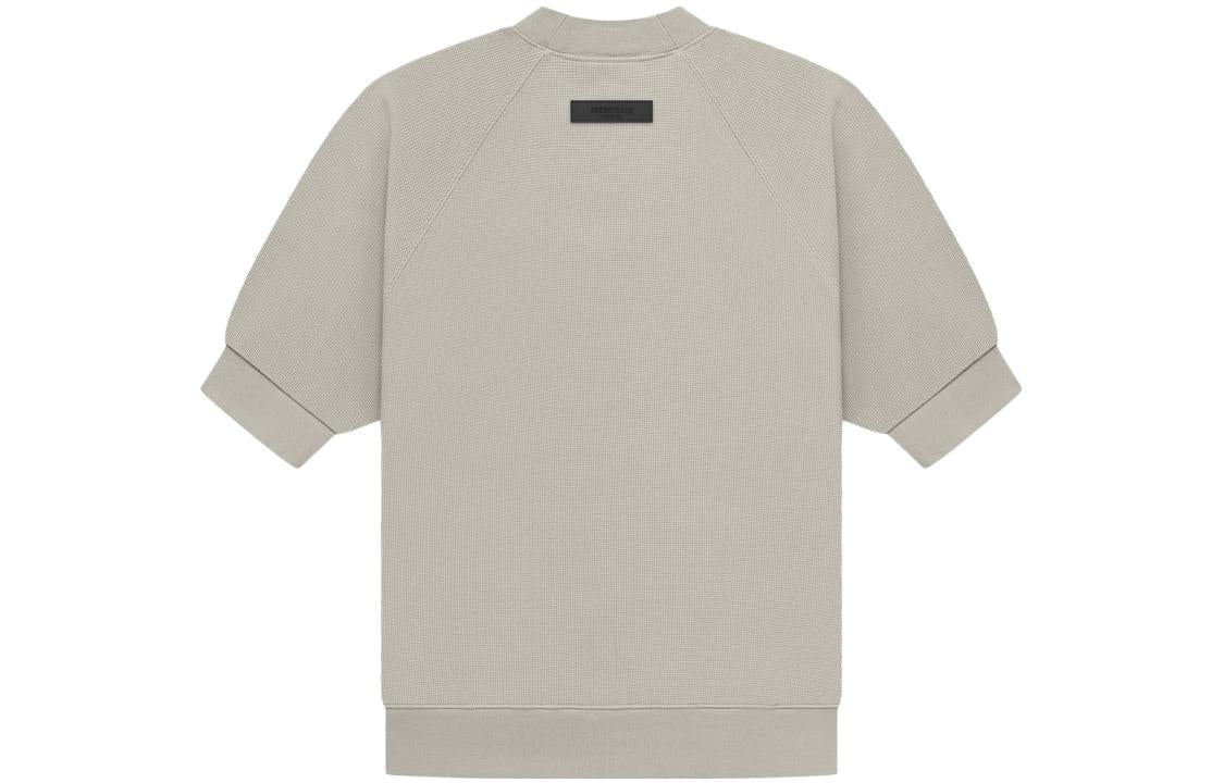 Fear of God Essentials SS23 Ss Waffle Sweatshirt 'Seal' FOG-SS23-051
