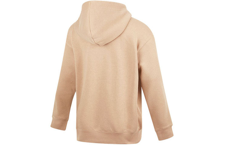 (WMNS) Nike Athleisure Casual Sports Pullover Fleece Hoodie Yellow DJ7669-200