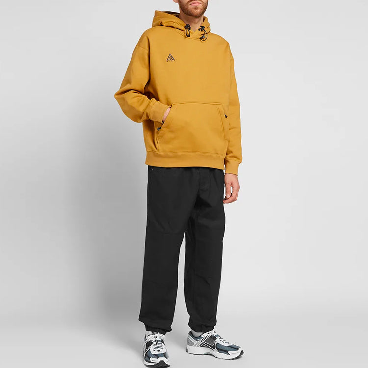 Nike ACG Hoody Casual Sports Fleece Stay Warm Yellow BQ3453-790