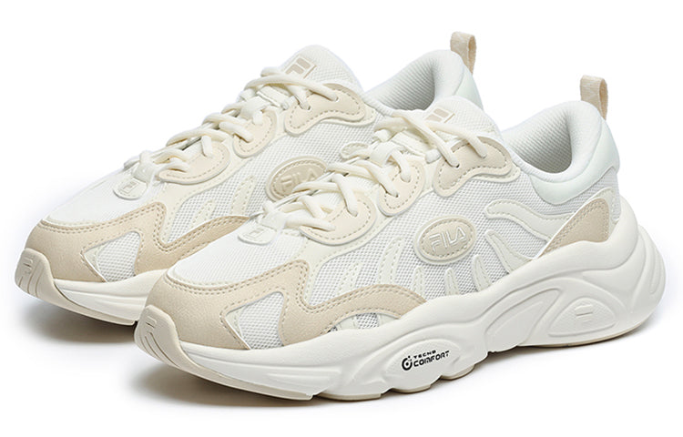 (WMNS) FILA Keppler Sneakers 'White Beige' F12W232129FWG