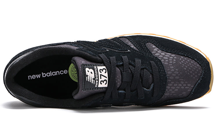 (WMNS) New Balance 373 Series Low-Top 'Black White Brown' WL373BL