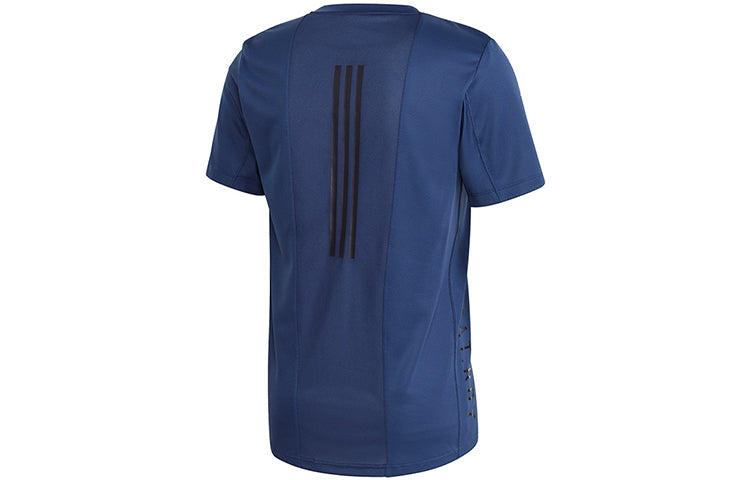 adidas Trg Tee H.Rdy Sport Training Short Sleeve Men's Blue FM2103