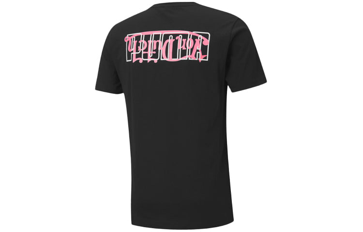 PUMA x Von Dutch Tee 'Black White Pink' 598322-01