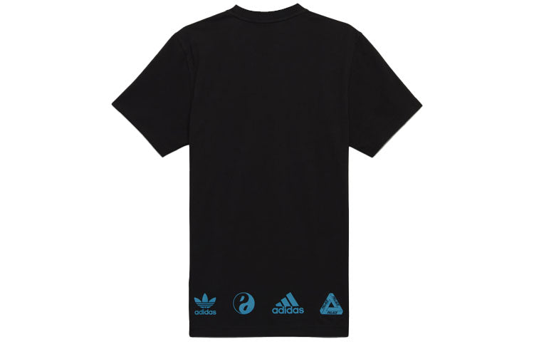 Palace X Adidas Originals Wellness Graphic Short Sleeve T-Shirt 'Black' HB9126