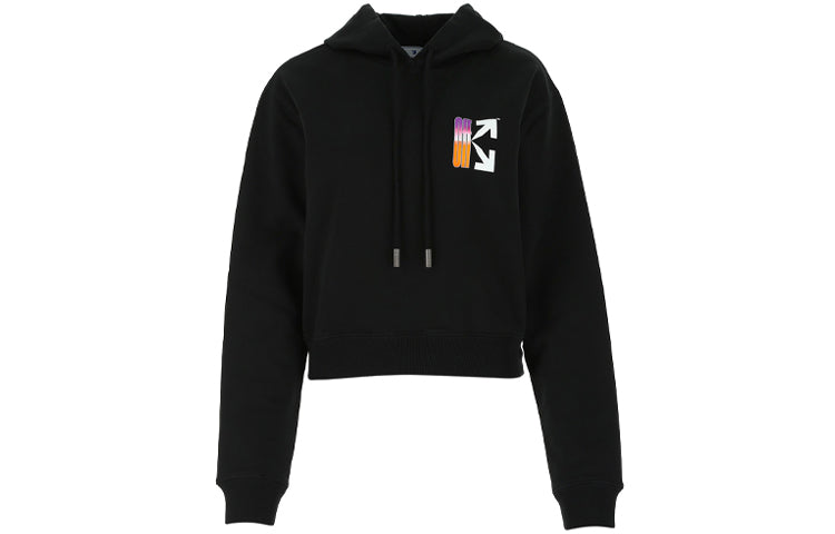Off-White Gradient Hoodie 'Black Multicolor' OWBB016R21JER0011084