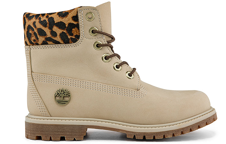 (WMNS) Timberland 6 Inch Safari Cheetah Waterproof Boot 'Ivory Nubuck' A2GY5W