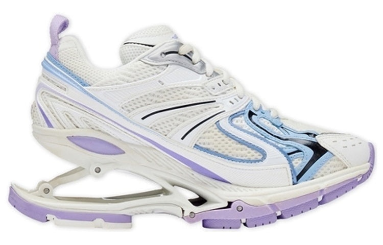 (WMNS) Balenciaga X-Pander Sneakers 'White Blue Purple' 653870W2RA89045