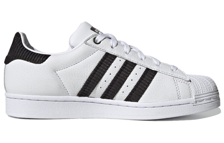 (WMNS) adidas Superstar 'Black Corduroy Stripes' H69025