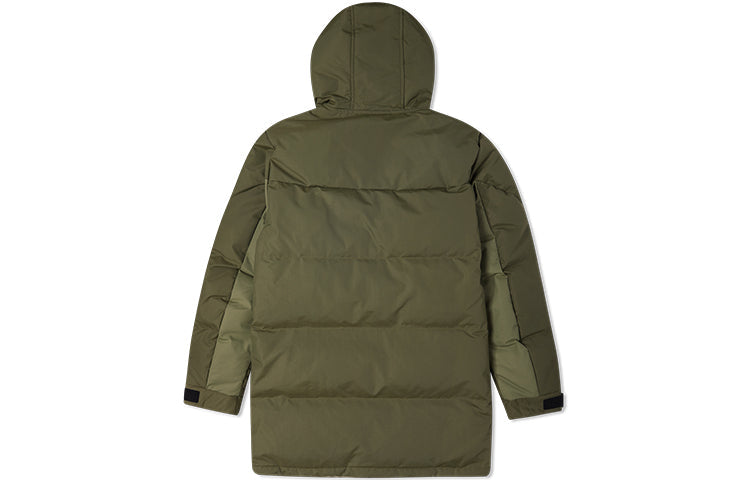 Converse Premium Mid Down Jacket 'Cargo Khaki' 10021971-A02