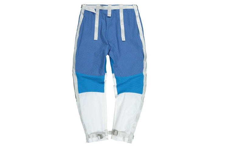 Nike ISPA Series Splicing Mesh Colorblock Long Pants 'Blue' AR5866-484