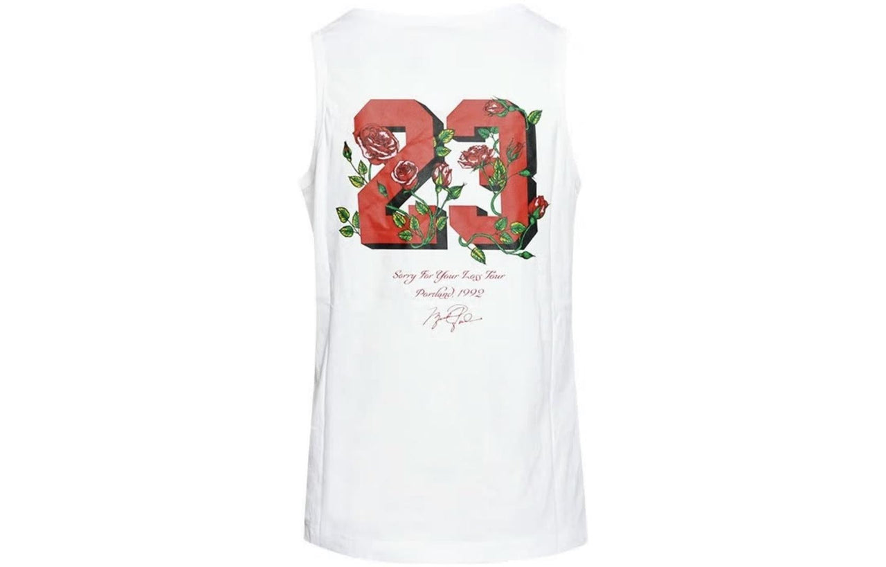 Air Jordan Sorry Tank Top 'White' DR1417-100